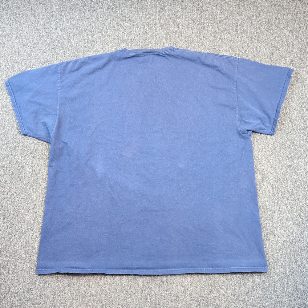 Port and Company Vintage Pepsi Graphic Tee 3XL Navy Blue Cotton Streetwear Logo - Picture 4 of 7